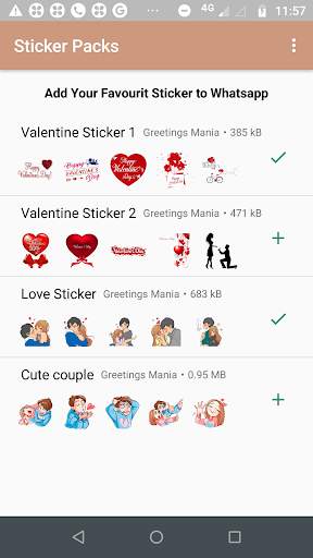 Valentine Day Love Sticker for WhatsApp 2020 screenshot 6