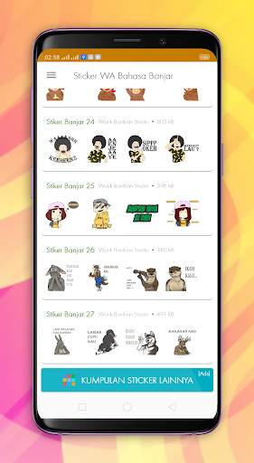 Stiker WA Bahasa Banjar screenshot 6