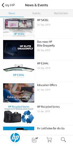 my HP App screenshot 7