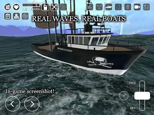 uCaptain: Boat Fishing Game 3D screenshot 10