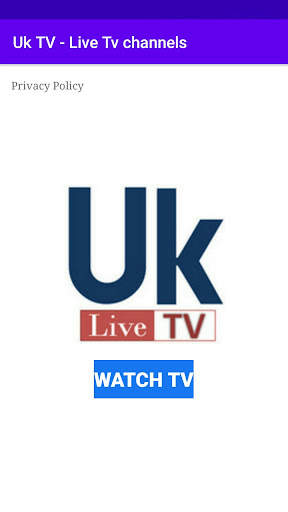 Uk TV - Live Tv channels screenshot 1