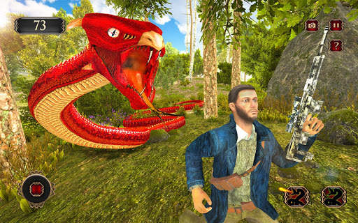 Snake Simulator Anaconda Attack Game 3D screenshot 1