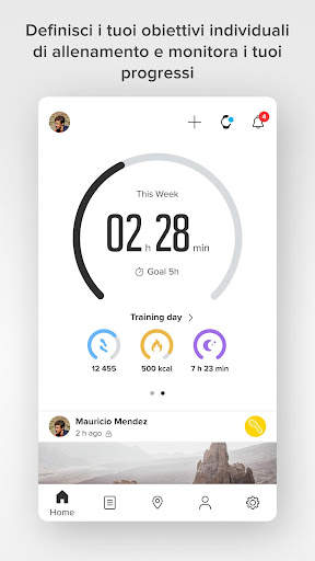 Suunto screenshot 1