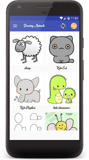 How to Draw Animal Step By Step (Draw Kute Animal) screenshot 1