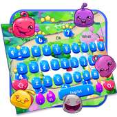 Tema Keyboard Cute Candy