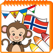 Coloring game - Flags Europe 1 icon