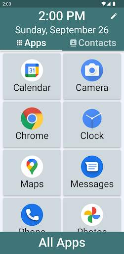 Elder Launcher (Home screen for Seniors) screenshot 1