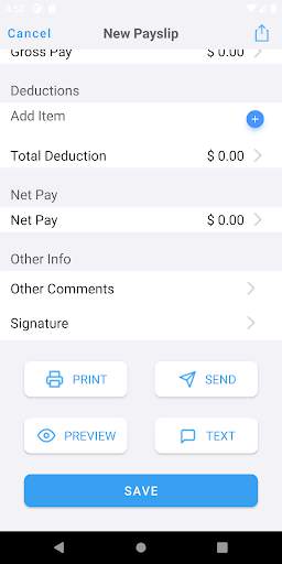 Payslip Maker screenshot 3