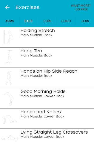 Stretch Fitness Training: Upper & Lower body screenshot 10