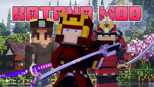 Katana Sword Mod for Minecraft screenshot 1