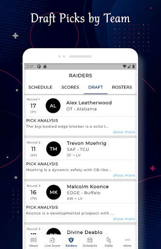Las Vegas - Football Live Score & Schedule screenshot 7