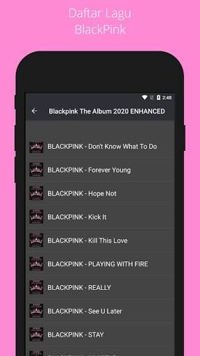 Lagu Ice Cream - BLACKPINK ft Selena Gomez Offline screenshot 2