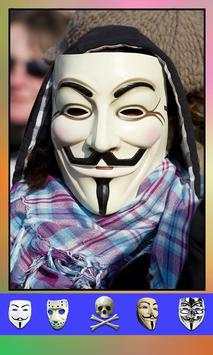 Anonymous Mask on Face camera Photo Editor screenshot 5
