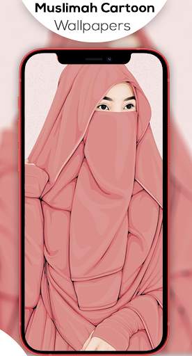 Muslimah Cartoon Wallpapers HD screenshot 3