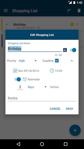 Shopping List (Privacy Friendly) screenshot 2