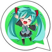 Stickers : Miku Stickers for WhatsApp 2.0