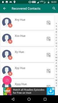 Multiple Contact Recover/Delete screenshot 6