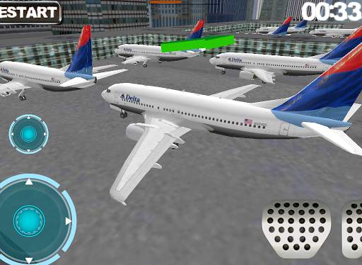 Airport 3D airplane parking screenshot 8