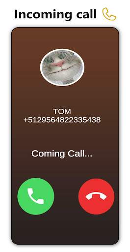 Call from 📱 tom-cat video call & talk   chat screenshot 2