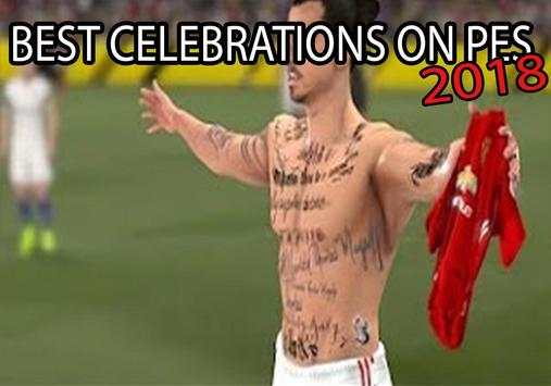 Ultimate PES 2018 celebration guide screenshot 2
