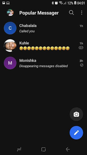 Popular Messenger screenshot 2
