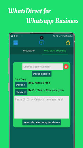 WhatsDirect - Direct Message Without Save Number screenshot 2