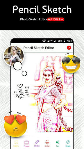Pencil Sketch Editor 2 تصوير الشاشة