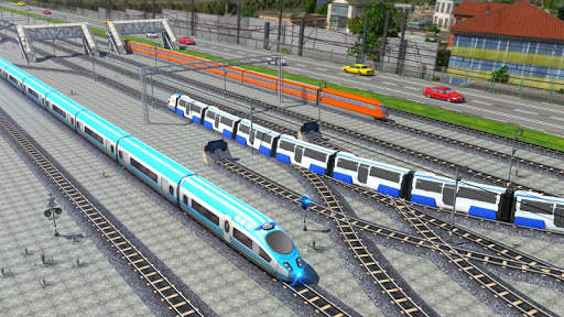 Euro Train Racing Game 2017- Multiplayer screenshot 4