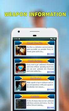 Guide For Free Fire : All tricks and diamants screenshot 4