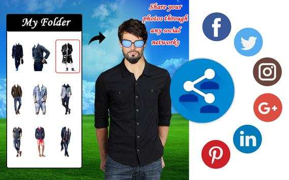 Winter Jacket Men Photo Editor screenshot 6