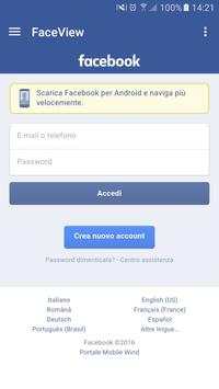 FaceView for Facebook screenshot 1