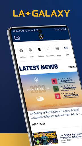 LA Galaxy App screenshot 1