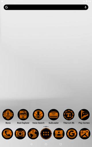Oreo Orange Icon Pack screenshot 17