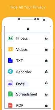 Zip File Lock Folder Management for Hidden Photos screenshot 1