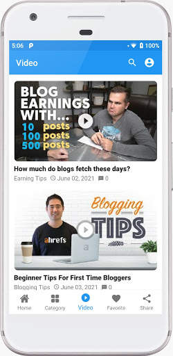 Bloggi- Blog & Writing tips screenshot 3