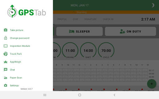 GPSTab ELD screenshot 2