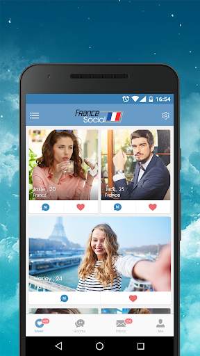 France Social: French Dating screenshot 1