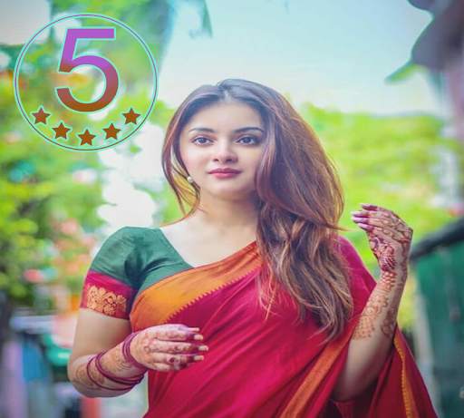 Desi hot Saari Girl Wallpaper screenshot 4