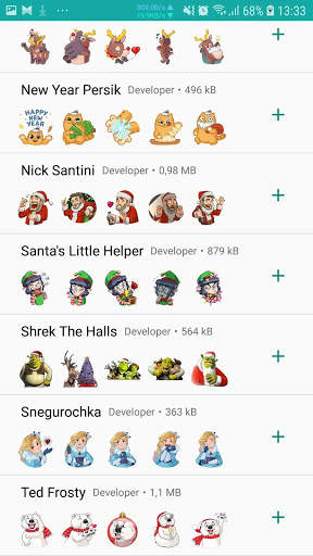 Christmas and New Year Stickers for WhatsApp screenshot 3