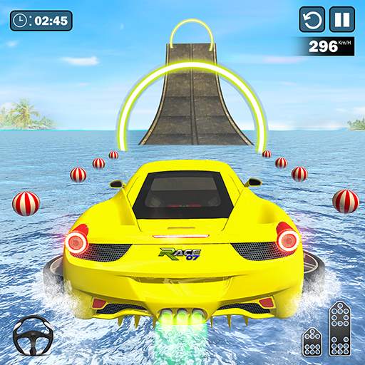 Water Surfing Car Stunt Games: Car Racing Games 1.0.40