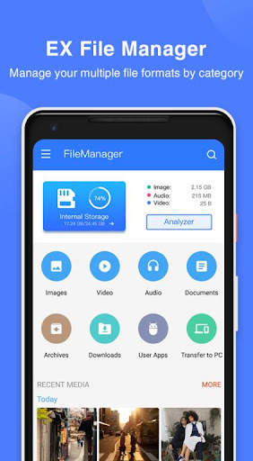 Ex File Explorer: File Manager screenshot 1