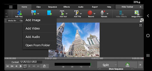 VideoPad Master's Edition screenshot 3