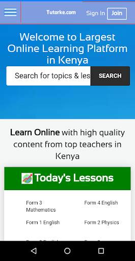 TutorKE Learning App screenshot 2