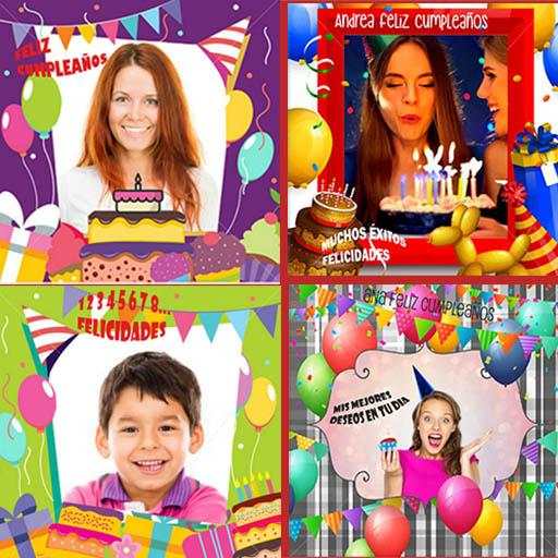 Feliz cumpleaños 🎂 con nombre y foto screenshot 19