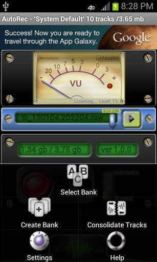 Automatic Audio Recorder screenshot 3