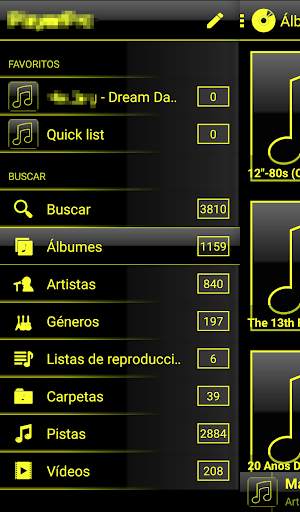 SKIN PLAYERPRO V3 DARK YELLOW screenshot 4