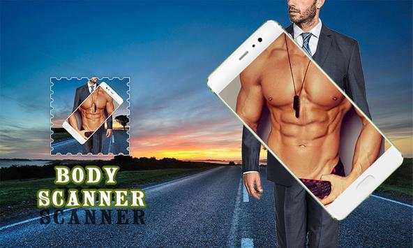 Body Scanner free Camera New X-ray Prank Cloth App screenshot 1