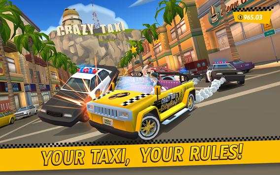 Crazy Taxi City Rush screenshot 1