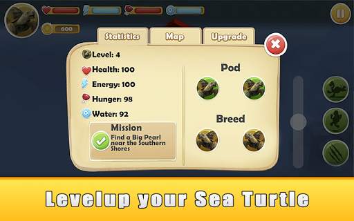 Ocean Turtle Simulator 3D 4 تصوير الشاشة