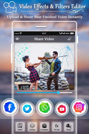 Video Filters and Effects: Video Editor screenshot 5